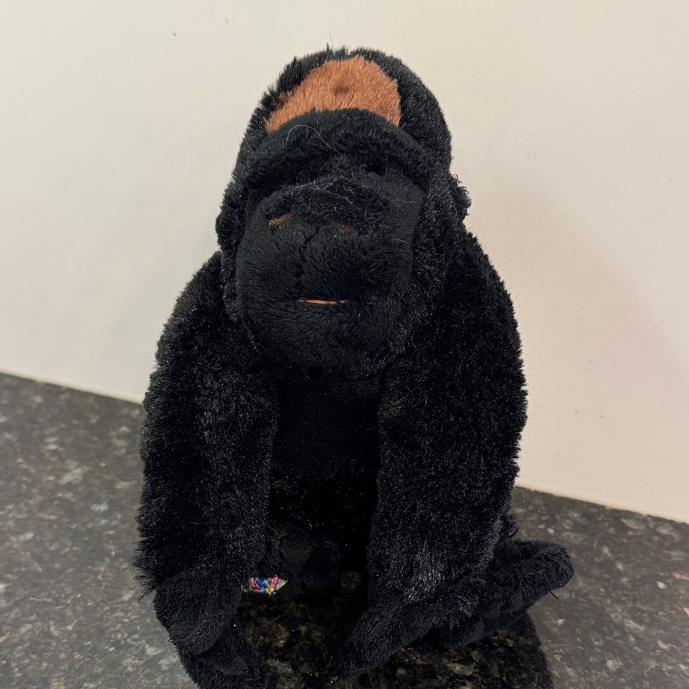 Ganz - Webkinz -  Silverback Gorilla  Plush. Size 8”. No code.